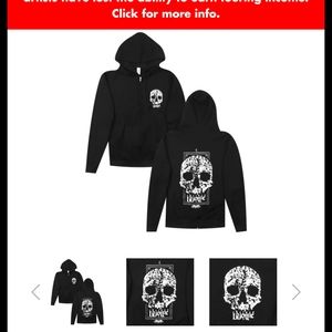 Chelsea Wolfe Skull hoodie